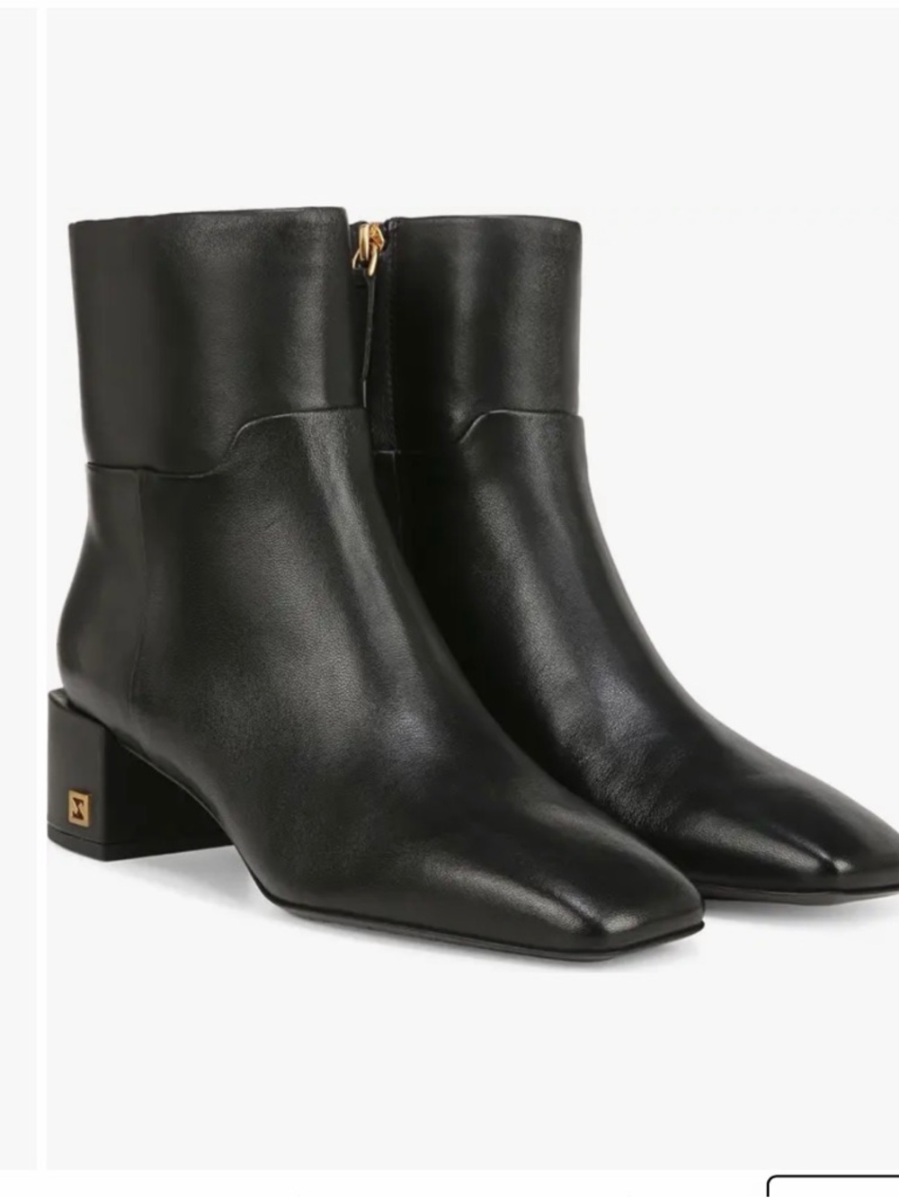 SARTO by Franco Sarto Flexa Fabiene Blsck Leather Boot Size 8